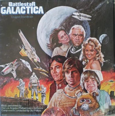LP The Los Angeles Philharmonic Orchestra Battlestar Galactica (Original Soundt
