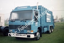 THH Truck Photos - Volvo FL7 - Cleanaway Refuse Dustcart Waste.