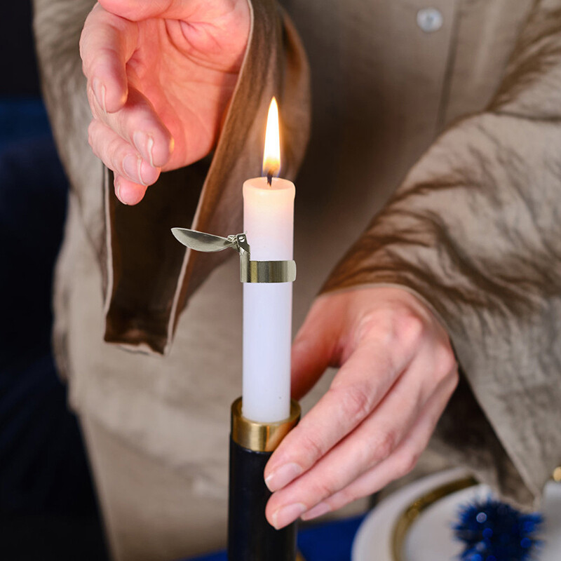 Spegni candela d'oro / Estintore per candele / Accessorio per candele / Strumenti per altare / Strumenti spirituali / Decorazione per altare / Estintore per fiamme / Strumenti per streghe - Italia