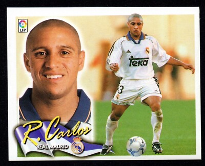roberto-carlos-real-madrid-2000-01-cromo-panini-la-liga-este-00-01-ebay