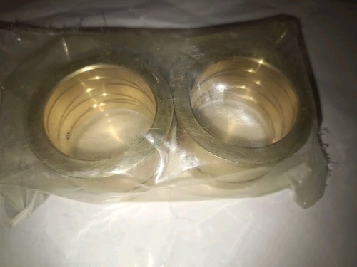 NEW LOT OF 2 GENUINE PROGRESSIVE COMPONENTS SAB200L1.87 BUSHINGS BRASS - Picture 4 of 8