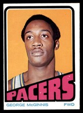 1972 Topps Basketball #183 George McGinnis EX/MT *d19
