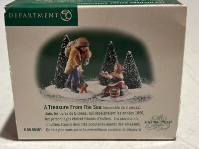 Department 56 Dickens Village A Treasure from the Sea 58461 New RARE