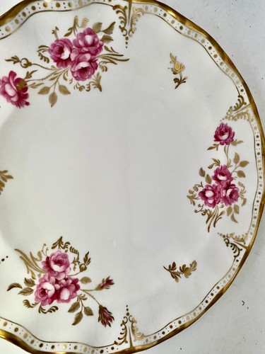 Royal Crown Derby Royal Pinxton Roses Dinner Plates Unused 8 Available - 第 4/5 張圖片