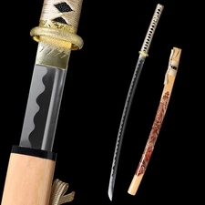 40'' T1095 Katana Combat Ready Japanese Samurai Functional Sword Sharp 龍武士