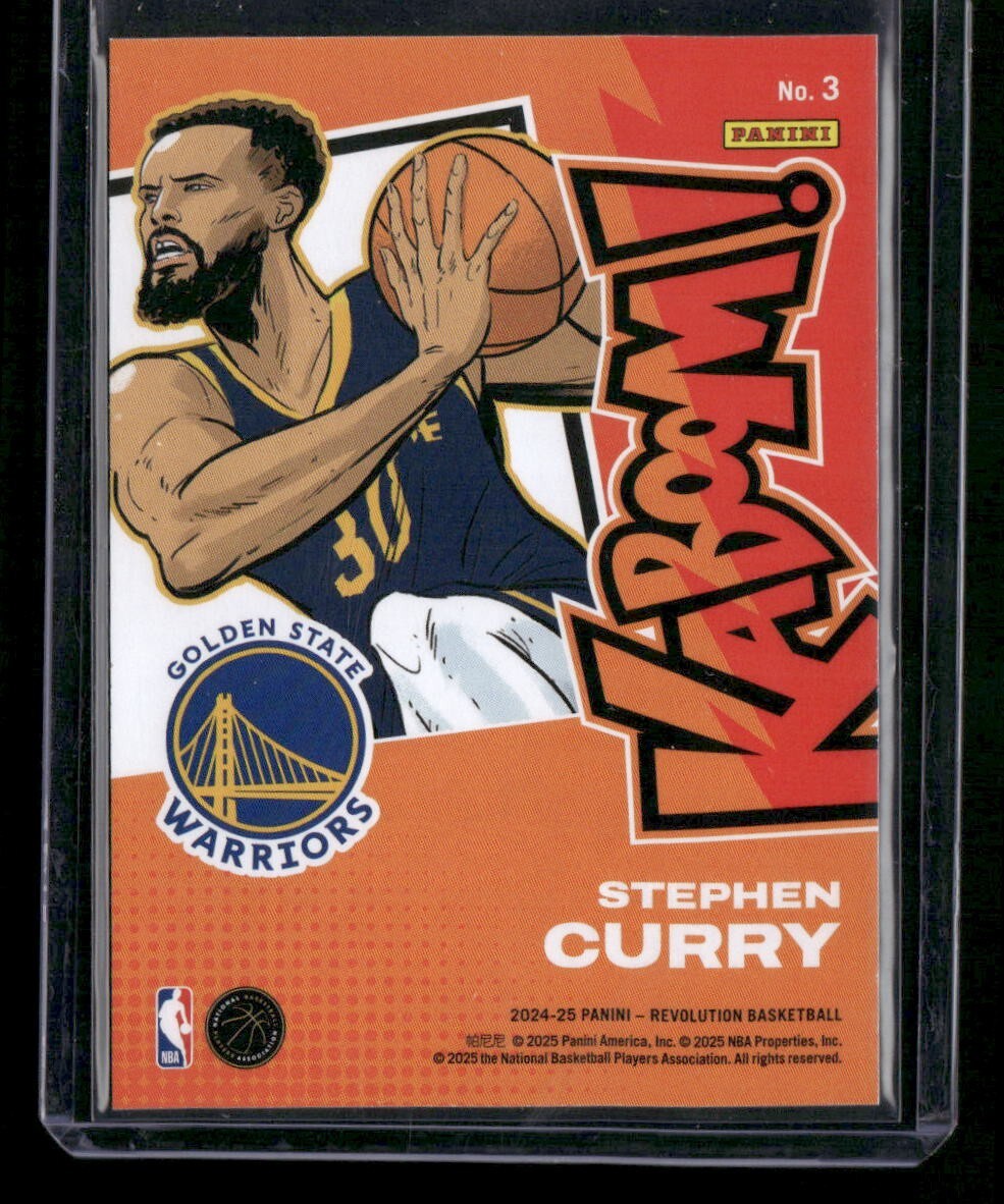 2024-25 Panini Revolution Stephen Curry Kaboom SSP Case Hit