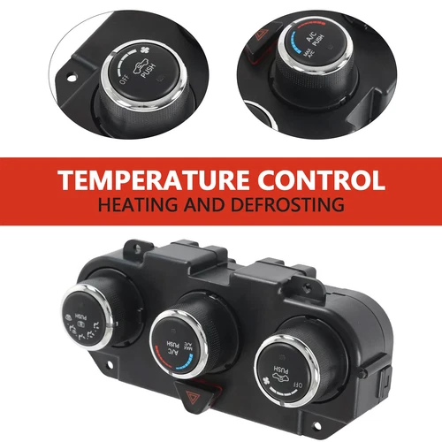 4-Gear AC Control Unit 68105021AD For 2013-2016 Dodge Truck RAM 1500 2500 3500 - Picture 11 of 11