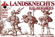 Redbox 72059 Landsknechts (Halberd ) XVI c.  - 1/72 plastic kit