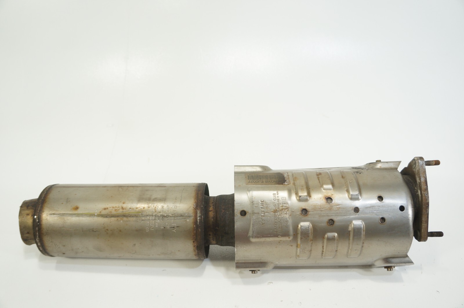 Oem Bentley Continental Flying Spur Middle Exhaust Downpipe Left or Right Side