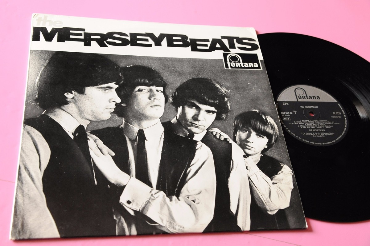 洋楽 The Mersey Beats LP The Merseybeats LP 1St Orig UK 1964 NM! Laminated Flipback Cover