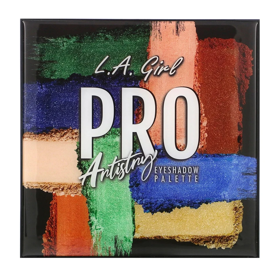 L.A. Paleta de sombras de ojos de 16 colores para niñas LA Girl Pro Artistry Foto 2 de 3