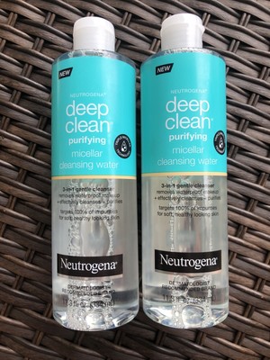 neutrogena cleansing water