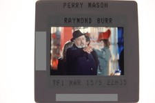 RAYMOND BURR PERRY MASON T.V SERIES SLIDE