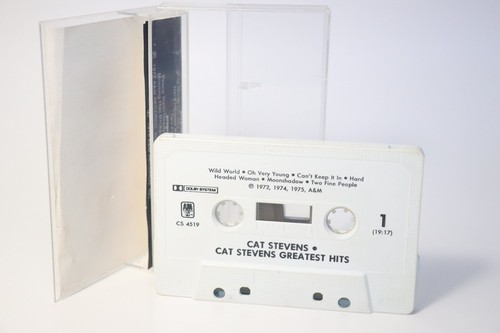 Cat Stevens Greatest Hits Cassette 1975 A&M Records Vintage - Picture 4 of 6