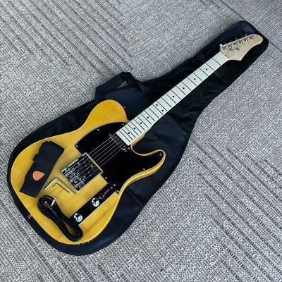 Full-Size Butterscotch Blonde Tele Style Electric Guitar Package with Gig Bag