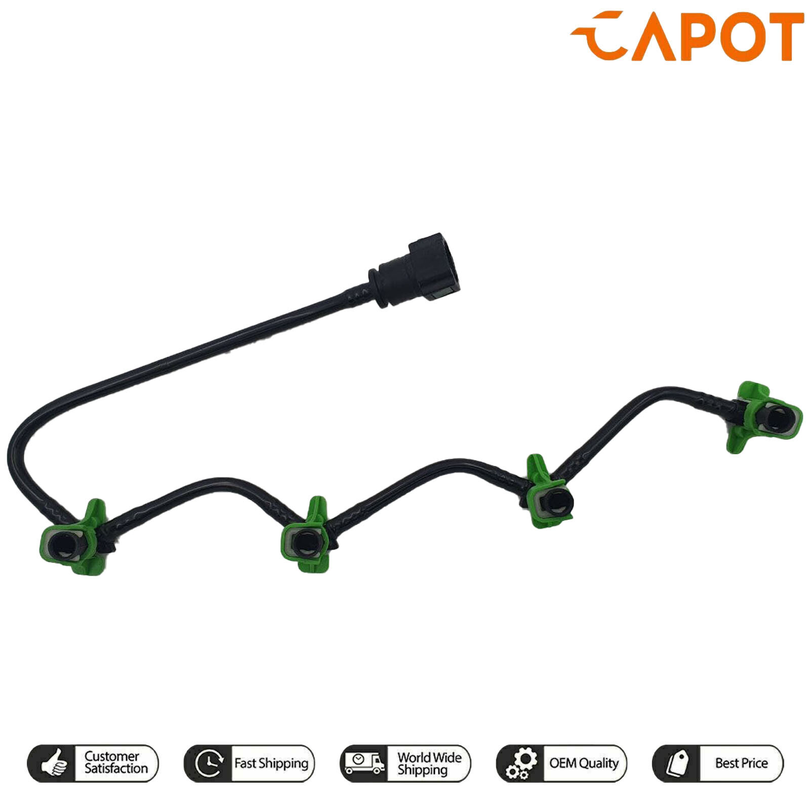 Tuyau de retour d’injection Diesel pour Ford Transit Connect Focus | AV6Q9K022