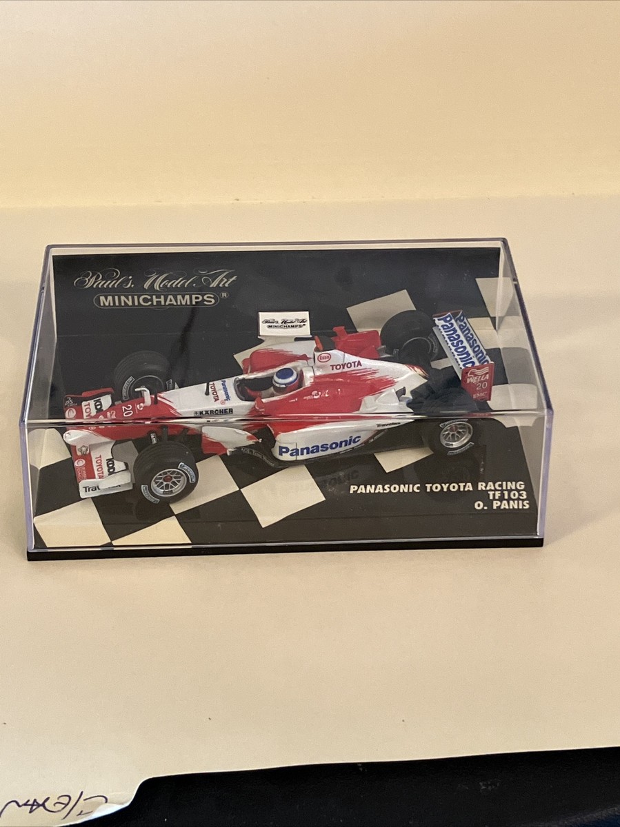 ミニカー MINICHAMPS Panasonic Toyota Racing TF103 Minichamps 1/43 - F1 Toyota PANASONIC TF103 Panis | eBay