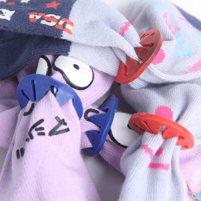 7 Pcs Sock Clips Sock Holder Rings Sock Organizers Locks Clips Clothes ...