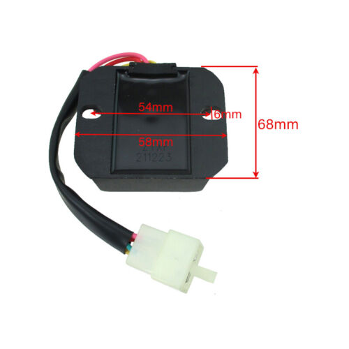 4 Pin Voltage Regulator Rectifier For GY6 50cc 125cc 150cc Scooter Moped Go Kart - Bild 2 von 9