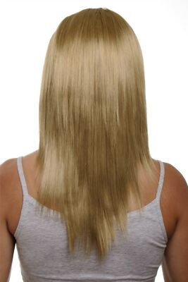 Clip-in Haarteil 5 Klammern 3/4 Perücke Hell-Aschblond blond ca. 50cm HD1401-15F