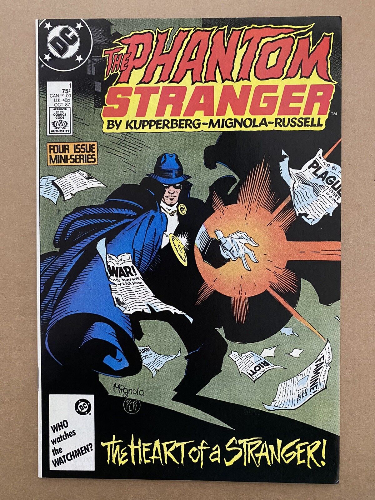 Phantom Stranger #1 1987 First Printing Original Comic Book