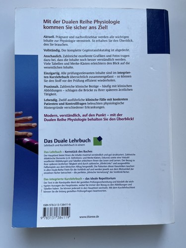 Duale Reihe Physiologie - Jan Behrends (u. a.) - Bild 2 von 2