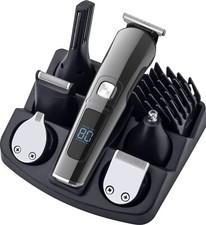 Cordless Men's Professional Electric Barber Hair Trimmer Clipper Body Beard Kit