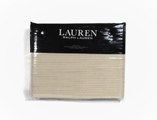 Ralph Lauren Spencer Matelasse King Sham 20 x 36 Clay Tan NEW 600842087002 NEW