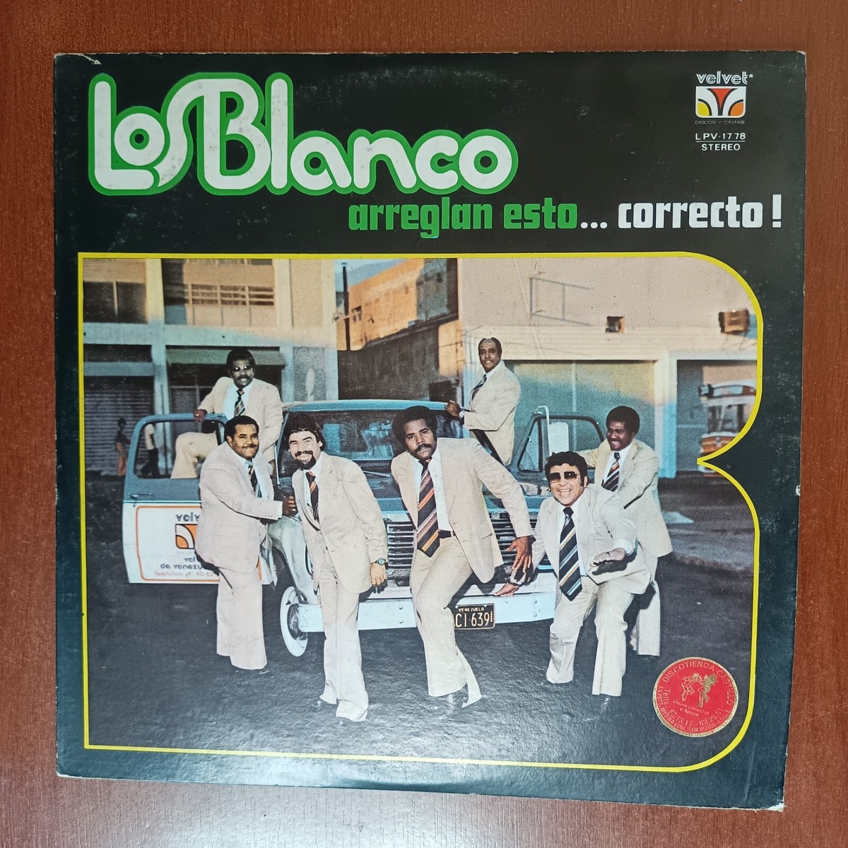 Los Blanco – Arreglan Esto Correcto [1978] Vinyl LP Salsa Cumbia