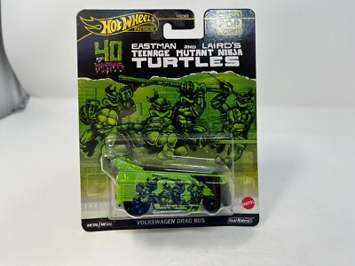 Volkswagen Drag Bus Turtles 40th * 2024 Hot Wheels Pop Culture