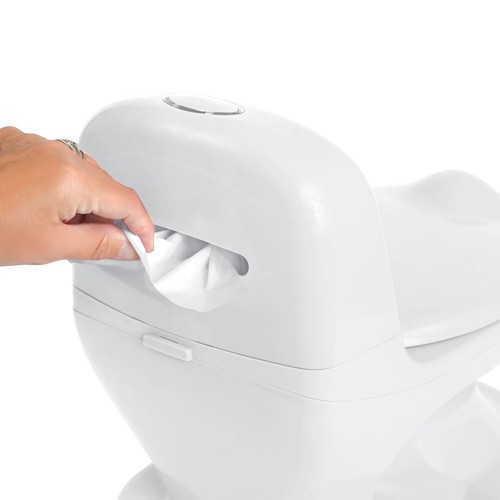 Potty Training Toilet with Life-like Flush Button and Sound Kids Training Toilet - Picture 8 of 13