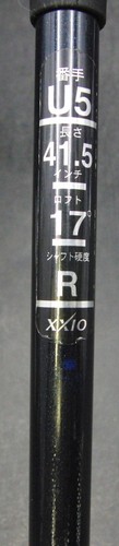 Srixon XXIO Twin AX Sole Maraging 17° 5 Hybrid Regular Graphite Shaft XXIO Grip - Picture 6 of 6