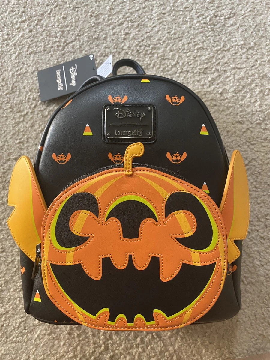 Disney Lilo & Stitch Jacko'lantern Stitch Mini Loungefly Backpack