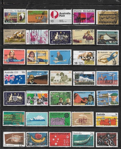 88 Used Australia Stamps - Picture 2 of 3