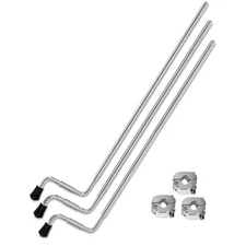 DW Chrome Floor Tom Legs with 3 Memory locks