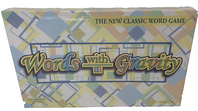 Board Game Words With Gravity The Classic Word Game New Factory Sealed