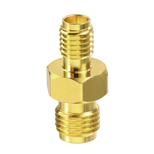 SMA Female to SSMA Female RF Coaxial Adapter Gold Plated Brass 50ohm DC-18.0 GHz - Picture 4 of 4