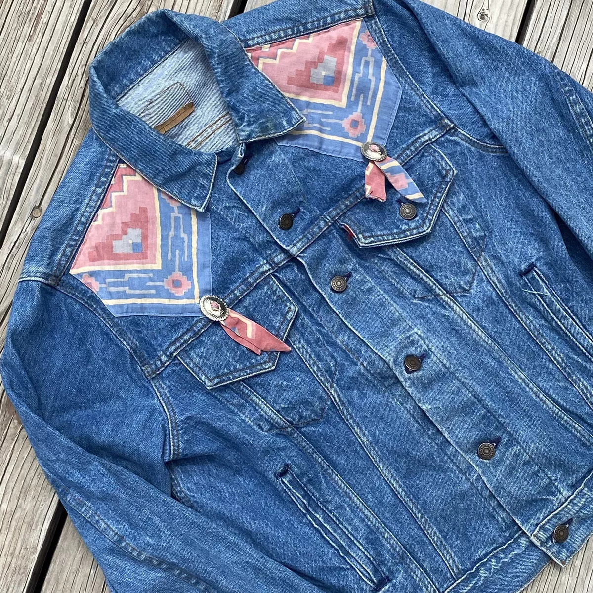 80s style shop denim jacket