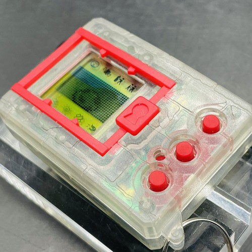 Digimon Version 1 Asian Tamagotchi 1997 V-Pet V1 Bandai Ver.1 Clear Red 1997 - Picture 4 of 9