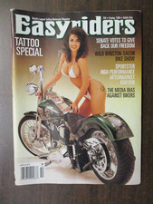 EASY RIDERS MOTORCYCLE MAGAZINE 268 OCTOBER 1995 TATTOOS WINSTON SALEM SHOW