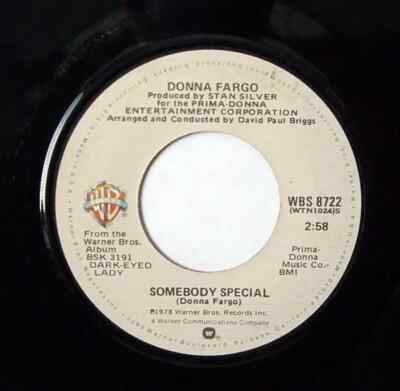 Donna Fargo Changes In My Life Vinyl Single 7inch Warner