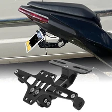 Motorcycle Tail Tidy License Plate Holder Fender Eliminator with LED For 390
