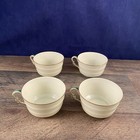 Set Of 4 Rosenthal Demitasse Tea Cups Ivory Gold Green — photo 5