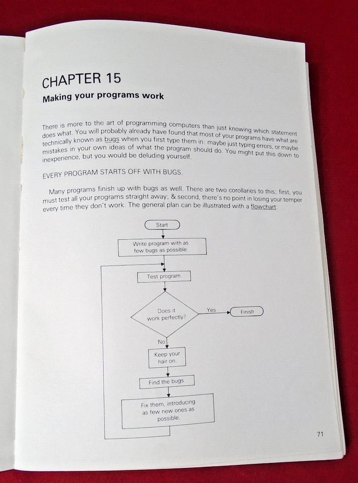Sinclair ZX81 BASIC Programming Manual Book, 2nd Edition by Steven Vickers - Image 3 of 4