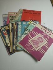 Lot of 35 Pieces of Vintage Sheet Music