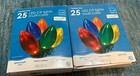 Holiday Time 25 Multicolor Ultra Bright C9 LED Lights New set of 2