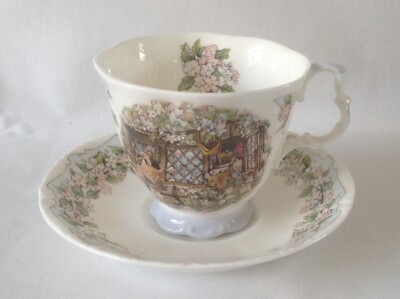 Royal Doulton Brambly Hedge Einladung Teetasse und Untertasse - Geschenksammlung