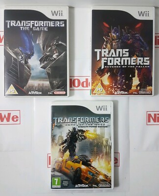 Transformers Spielserie (Wii) *Multi-Angebot* fachmännisch generalüberholt SCHNELLER VERSAND