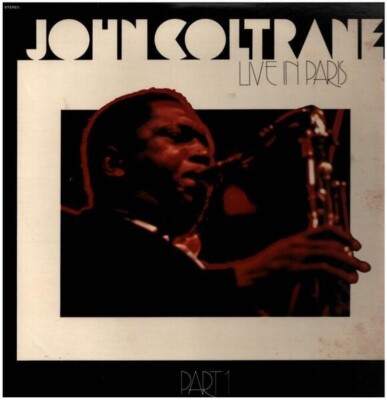John Coltrane Live In Paris Part 1 NEAR MINT BYG Records Vinyl LP 
