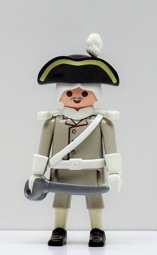 6 GARDE SOLDATEN GRAU PLAYMOBIL zu Franzosen Briten Continental Army Custom RAR - Picture 6 of 11